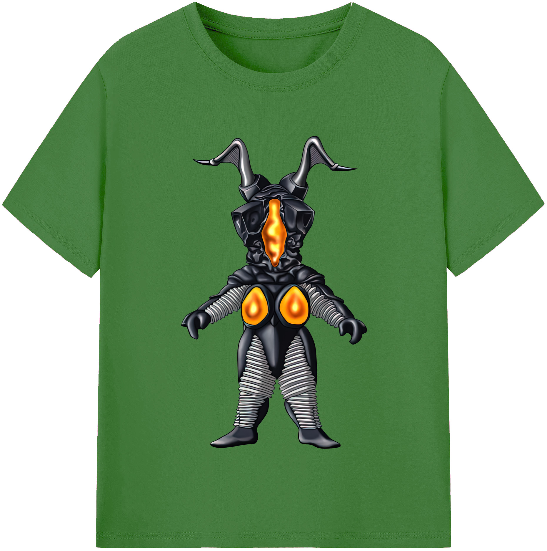 （画像用） ウルトラマン Ultraman レディースカジュアルプリントTシャツ（綿100％）